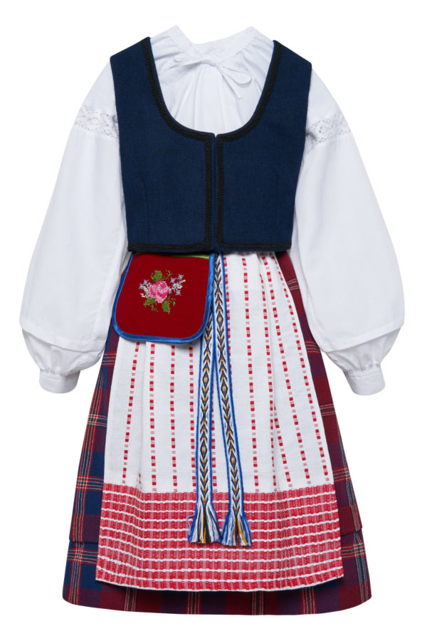 Klaipėdos krašto mergaitės tautinis kostiumas KMERKLP1